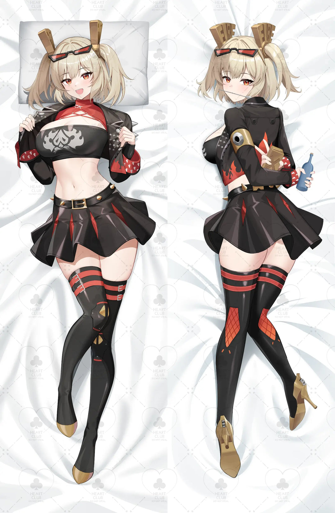 Burnice Dakimakura Anime Body Pillow Cover - Heart Club