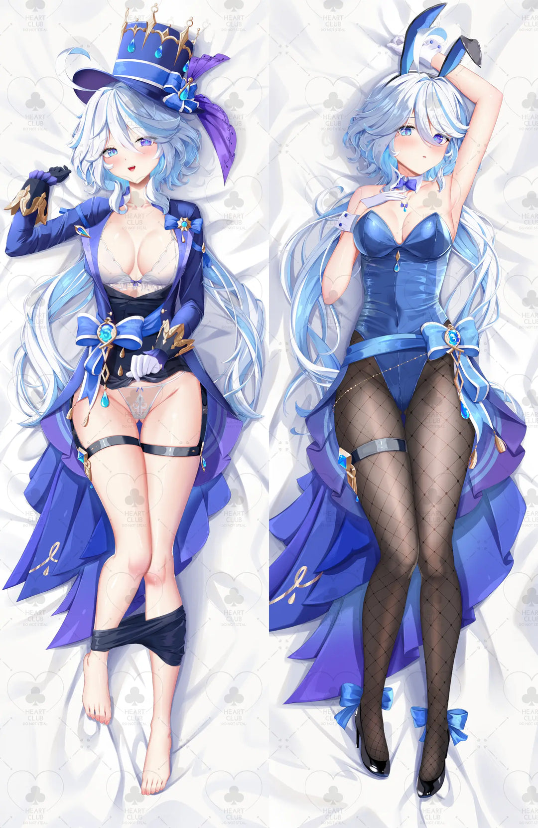 Furina Dakimakura Anime Body Pillow Cover - Heart Club