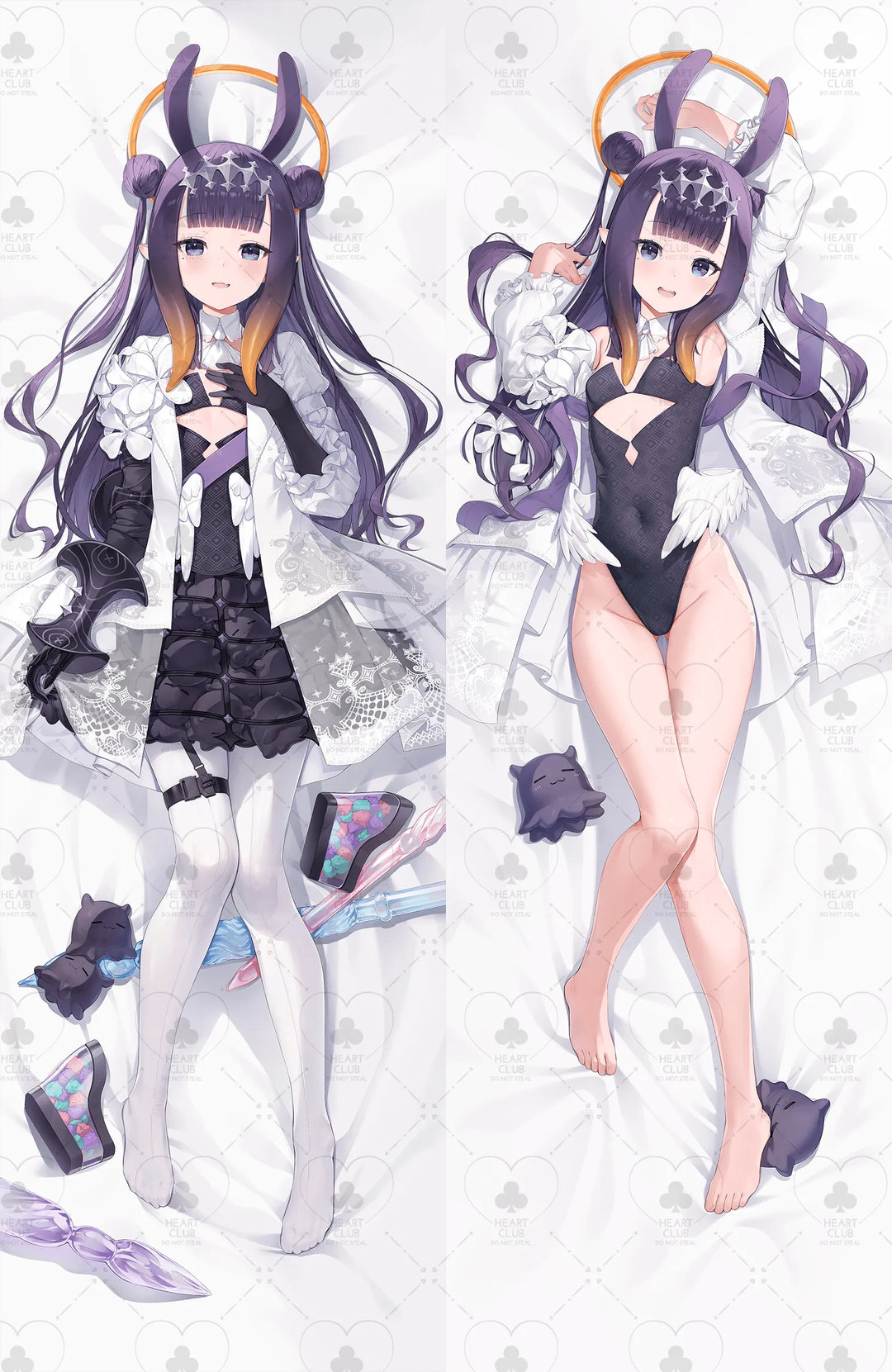 Ina [Hero] Dakimakura Anime Body Pillow Cover ( Hololive ) by acco - Heart Club