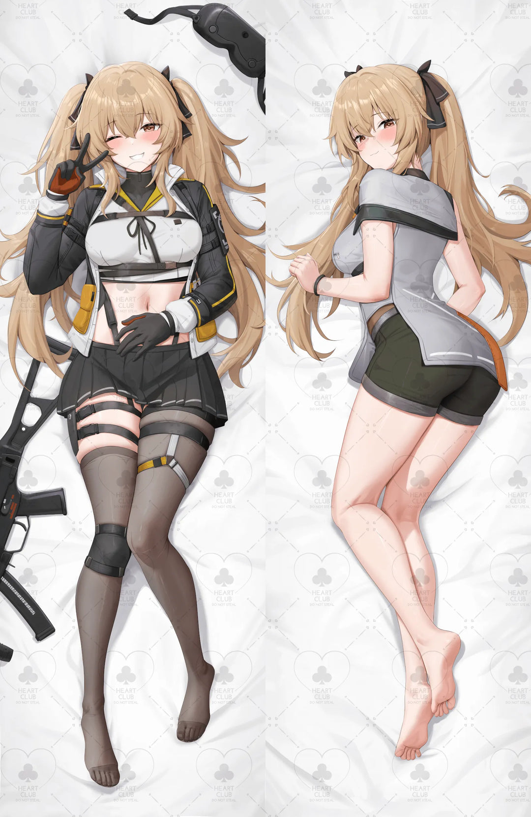 Lenna Dakimakura Anime Body Pillow Cover ( Girls' Frontline ) by cbmus - Heart Club