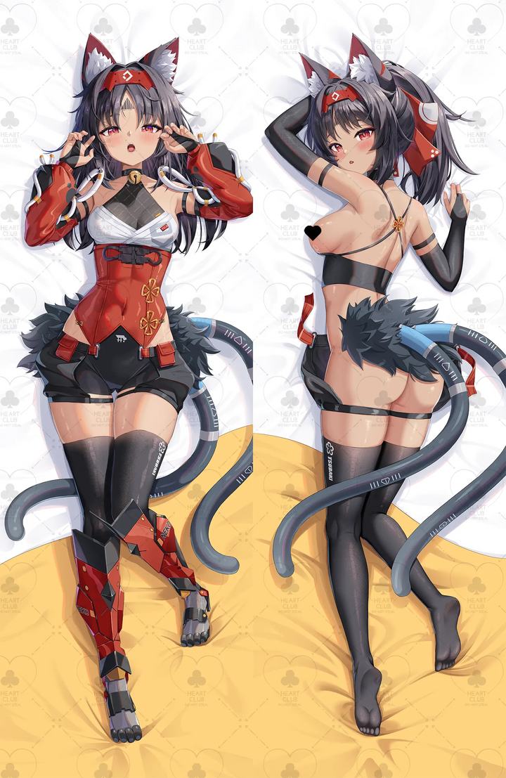 Nekomata Dakimakura Anime Body Pillow Cover (R18) ( Zenless Zone Zero ) by DokiMaru - Heart Club