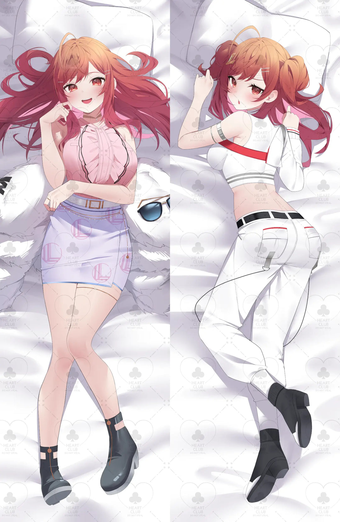 Ririka Dakimakura Anime Body Pillow Cover - Heart Club