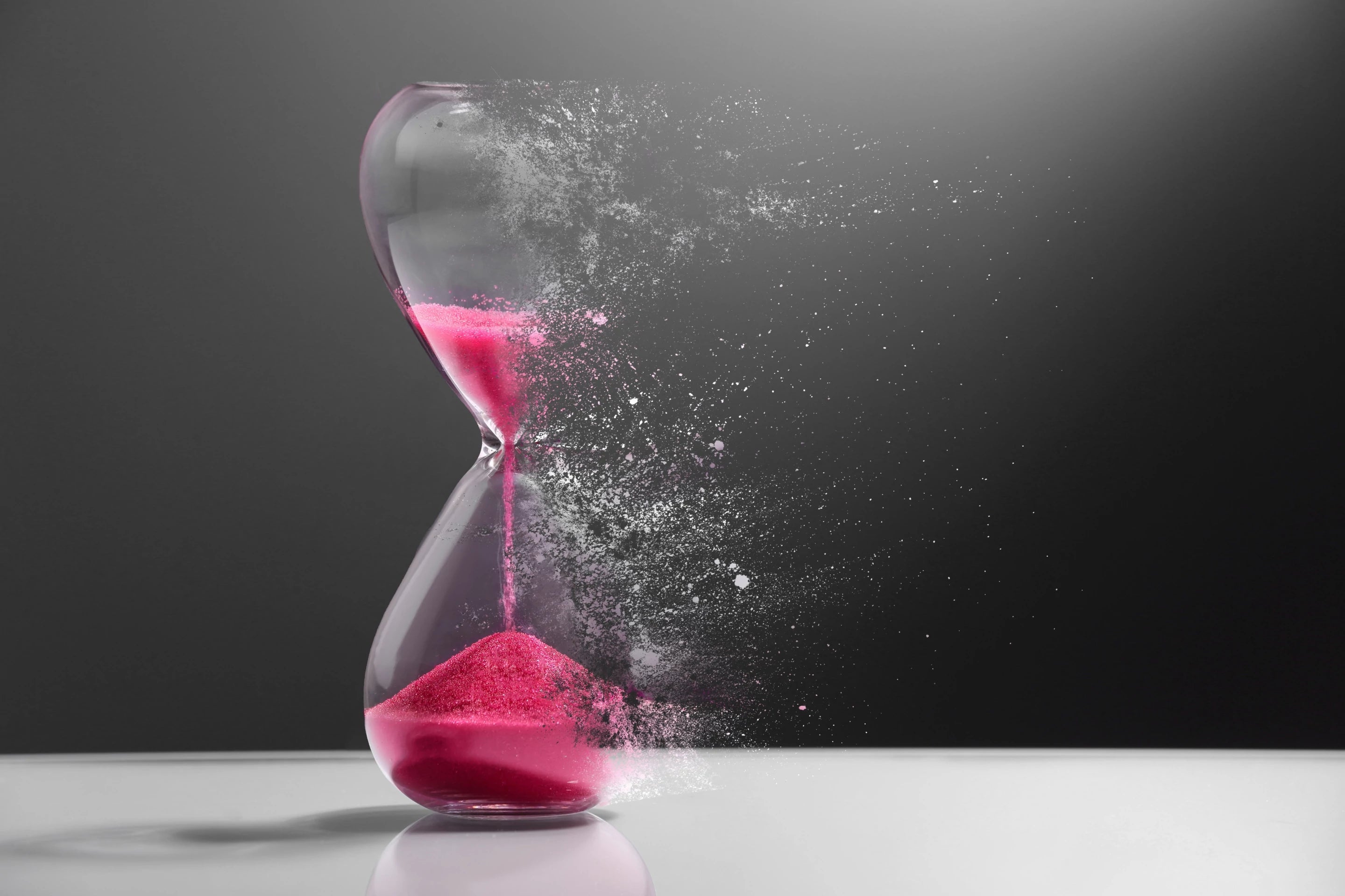 Dissolving Hourglass