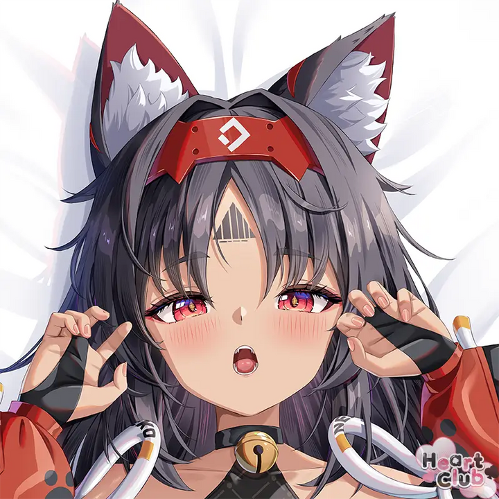 Nekomata Dakimakura Anime Body Pillow Cover ( Zenless Zone Zero ) by DokiMaru - Heart Club