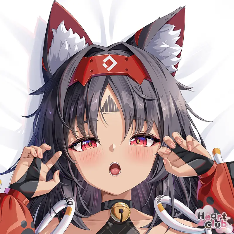 Nekomata Dakimakura Anime Body Pillow Cover ( Zenless Zone Zero ) by DokiMaru - Heart Club